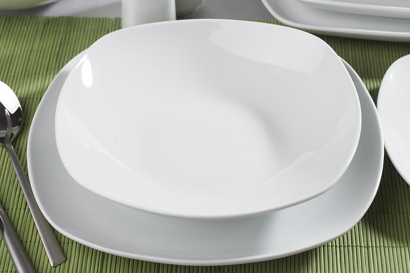 Porcelanowa zastawa stołowa GIARDINO Serwis obiadowy na 18