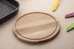 AAA Deska kuchenna drewniana okrągła 25 cm