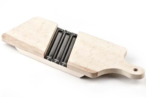 AAA Szatkownica drewniana z 3 ostrzami 42 x 16 cm