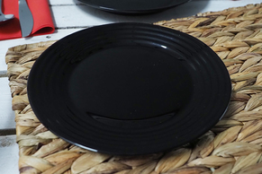 LUMINARC HARENA BLACK Talerz płytki deserowy 19 cm