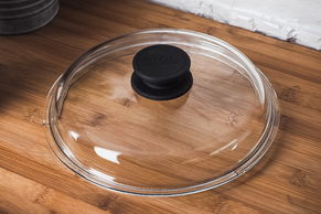 BIOL Pokrywka szklana okrągła wypukła średnica 24 cm