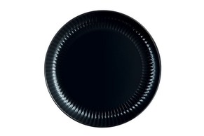 LUMINARC COTTAGE BLACK Talerz płytki 25 cm 