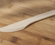 AAA Nożyk do masła drewniany średni 19 cm 