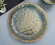 Talerz płytki porcelanowy 26.5 cm beige