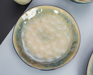 Talerz płytki porcelanowy 20.5 cm beige