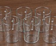 TERMISIL Komplet 6 szklanek żaroodpornych STOŻEK 220 ml