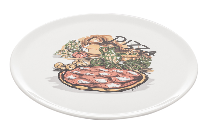 Porcelanowe talerze do pizzy | serwisy-obiadowe24.pl