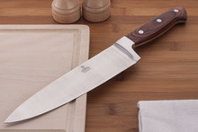 GERPOL Nóż szefa kuchni NKB5 20 cm z drewnianą jękojeścią