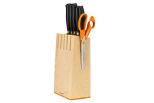 FISKARS FUNCTIONAL FORM+ Noże kuchenne w bloku zestaw 5 sztuk
