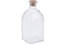 Butelka szklana z korkiem 250 ml
